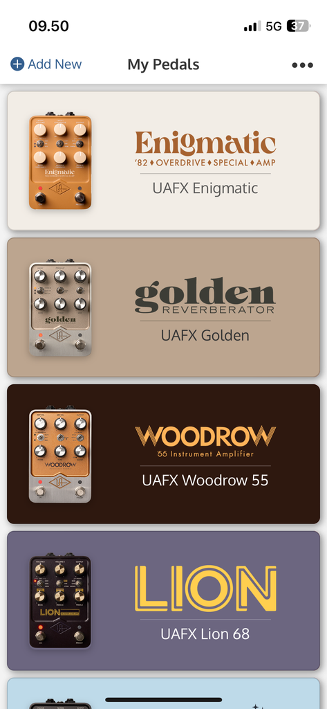 Universal Audio UAFX Enigmatic '82 Overdrive Special Amp
