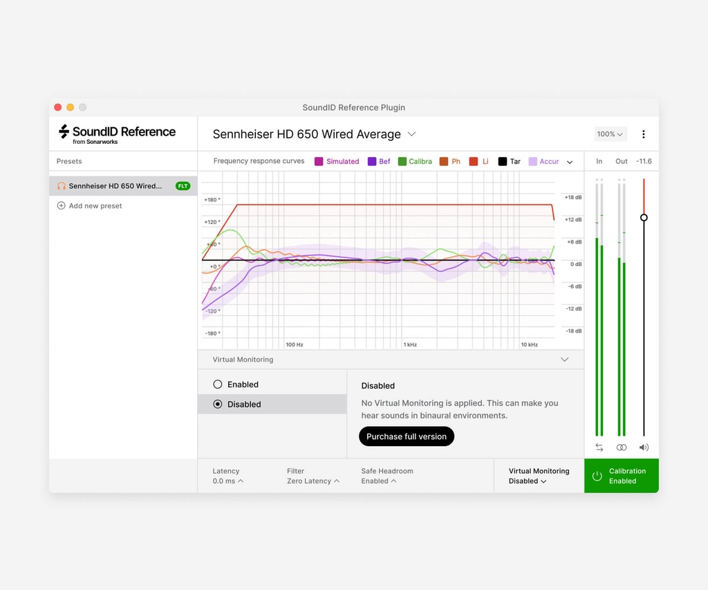 SoundID Reference Virtual Monitoring Add-On (letölthető verzió)