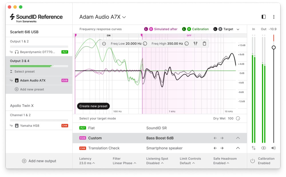 SoundID Reference for Speakers & Headphones and Apollo Monitor Correction Add-on bundle (letölthető)