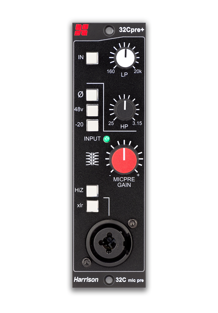 Harrison 500 Rack with mixer and 8x preamps