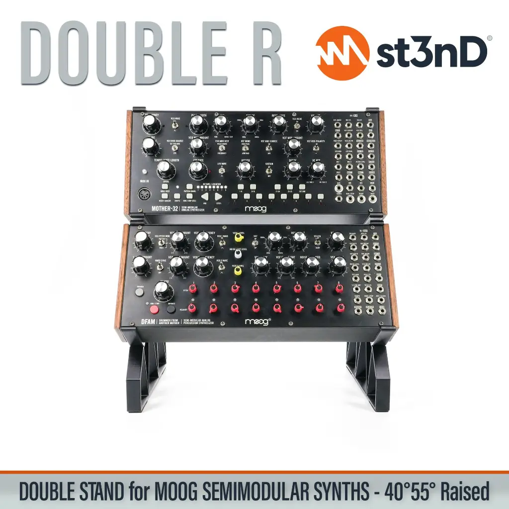 DOUBLE_STAND_MOOG_Synths_M32_DFAM_Subharmon_4055_st3nD_front.webp
