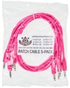 Black Market Modular patchcable 5-Pack 9 cm pink