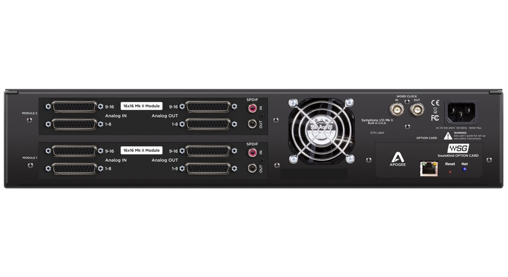 Symphony I/O Mk II 32X32 SoundGrid