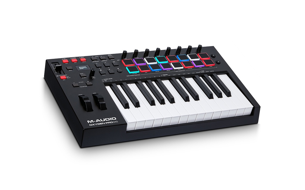 Oxygen Pro 25 angled