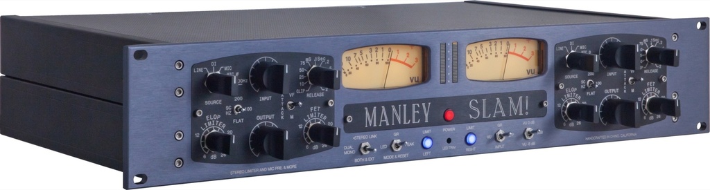Manley SLAM! Stereo Limiter and Mic Pre