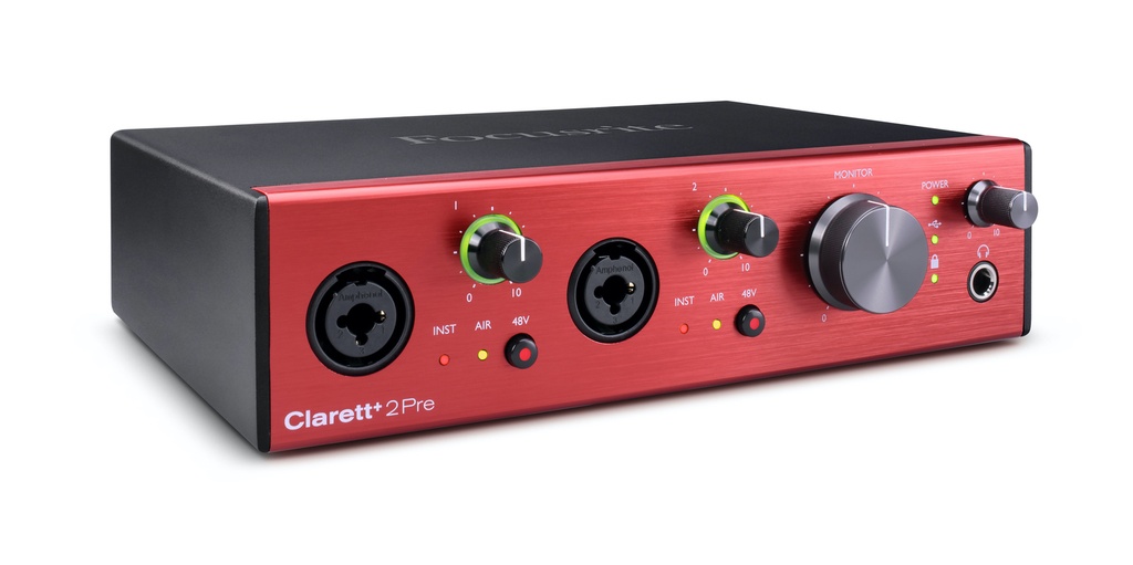 Clarett+ 2Pre balról