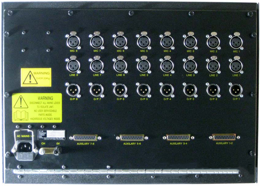 AMS NEVE 7U 19" Chassis for the Neve 1081 modules (Unloaded)