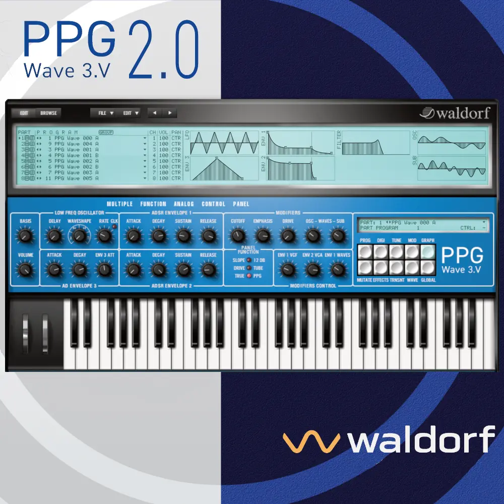 Waldorf PPG Wave 3.V - Version 2 - Update