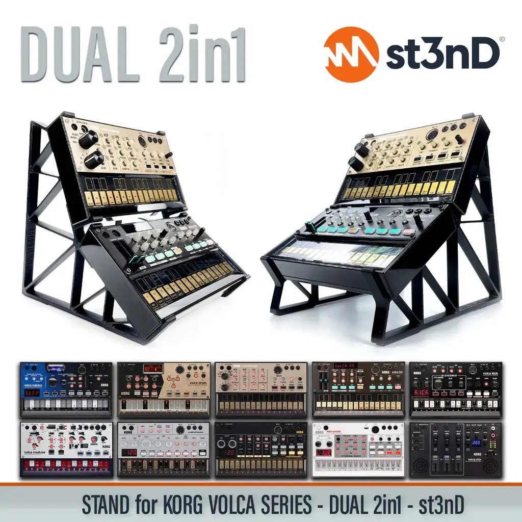St3nD KORG VOLCA SERIES - DUAL 2in1 DOUBLE 40R 30/60