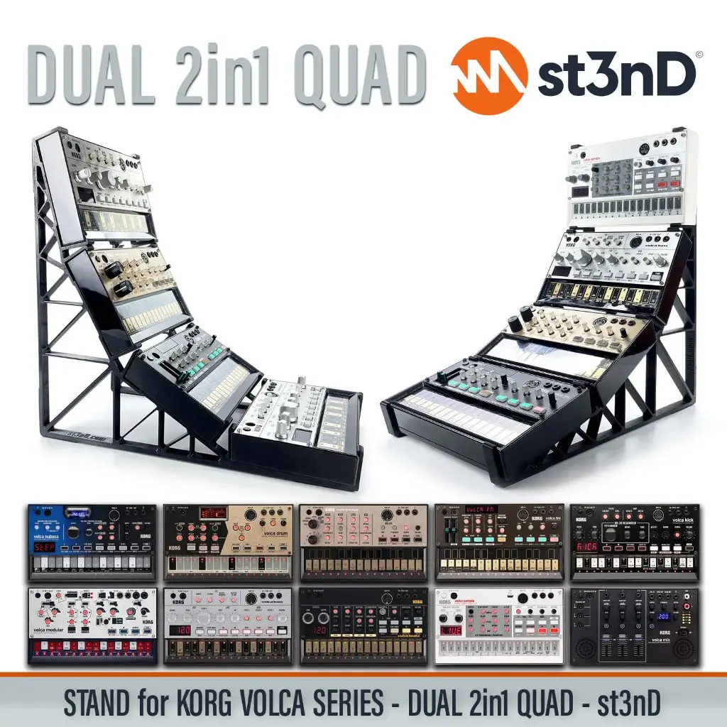 St3nD Korg Volca Series - Dual 2in1 Quad