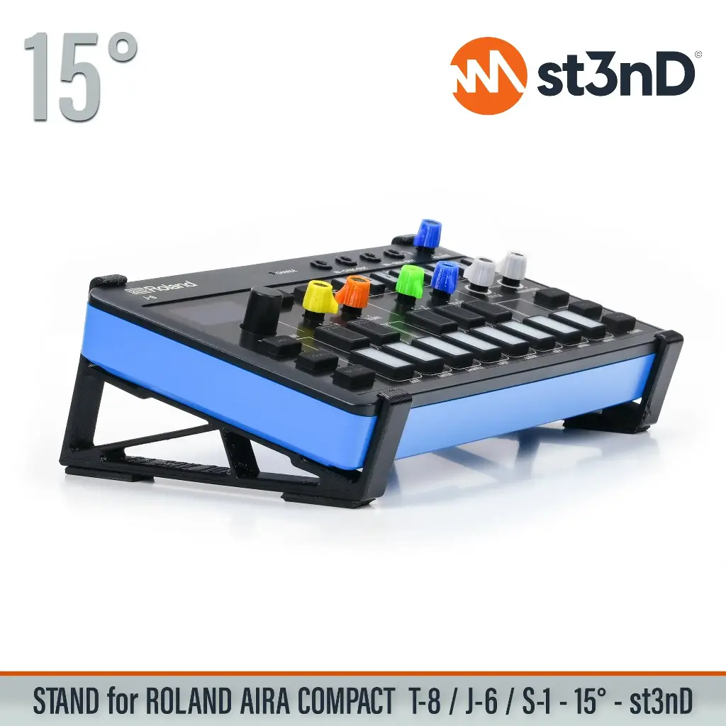 St3nD Roland Aira Compact T-8 S-1 J-6 Stand - 15°
