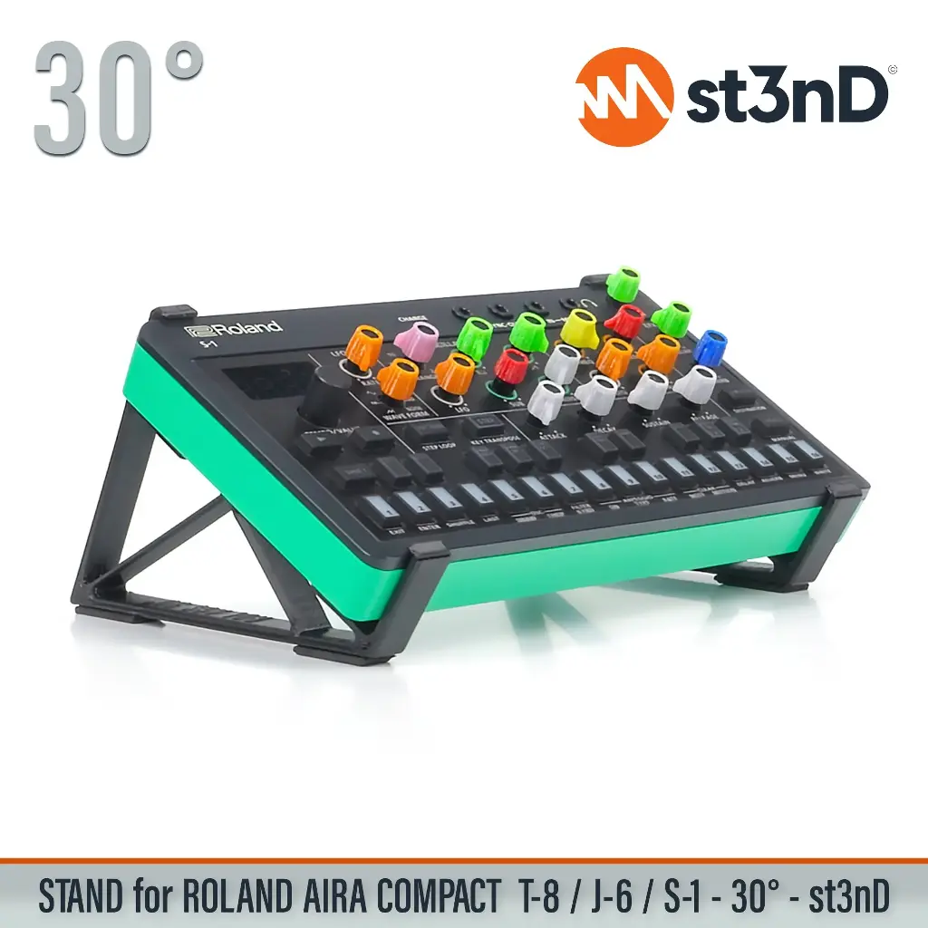 St3nD Roland Aira Compact T-8 S-1 J-6 Stand - 30°