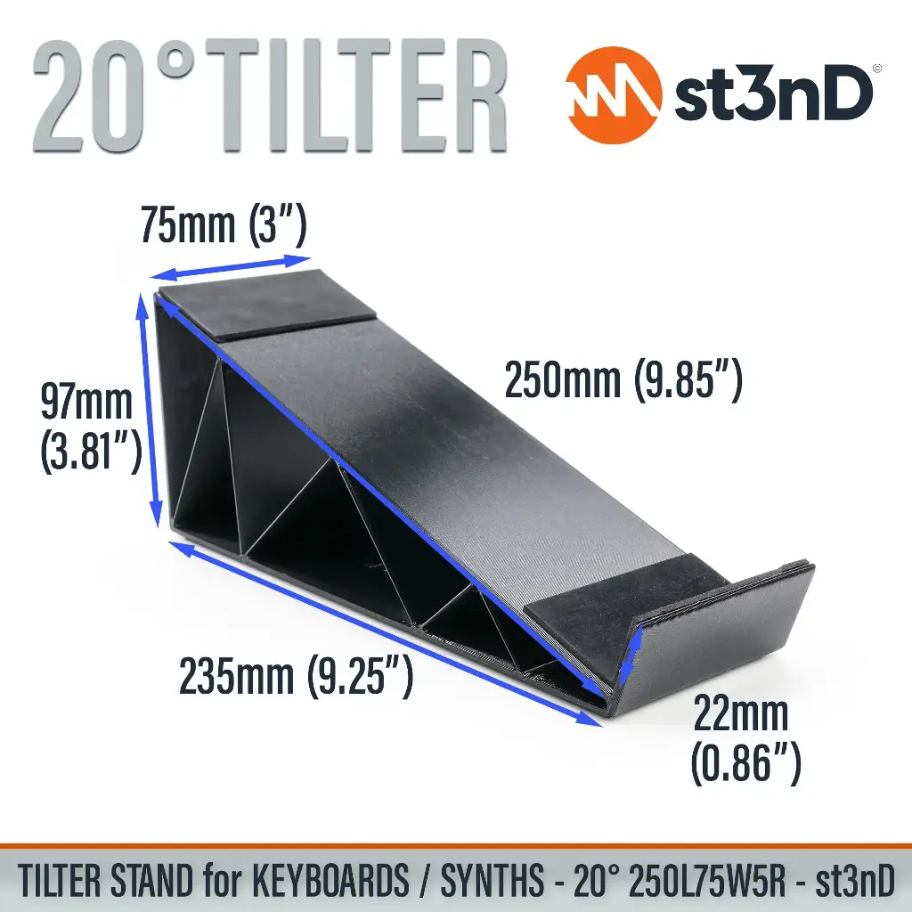 St3nD Tilter 20D250L75W25F5R - Keyboard
