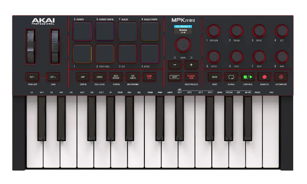 Akai MPK Mini IV Black
