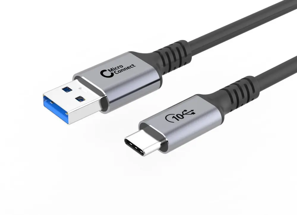 Microconnect USB C - USB 3.2 60W 10Gbit/s kábel 2m (USB3.2AC2)