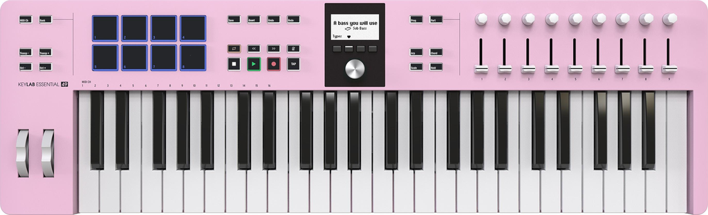 Arturia KeyLab Essential mk3 49 Rose Quartz