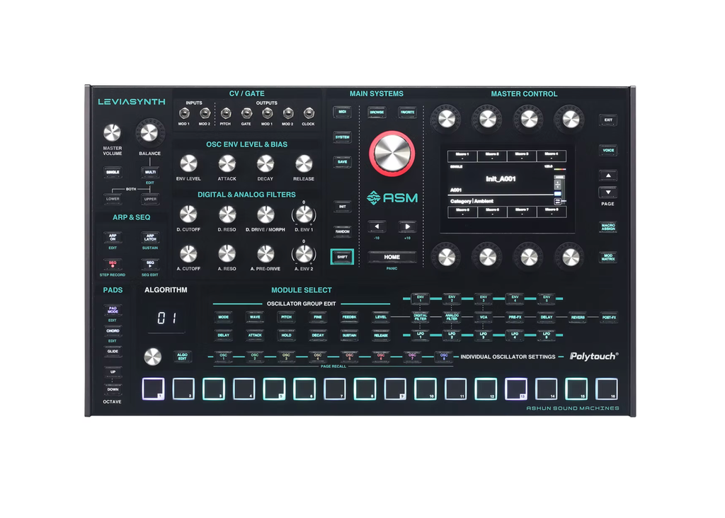 ASHUN SOUND MACHINES Leviasynth Desktop