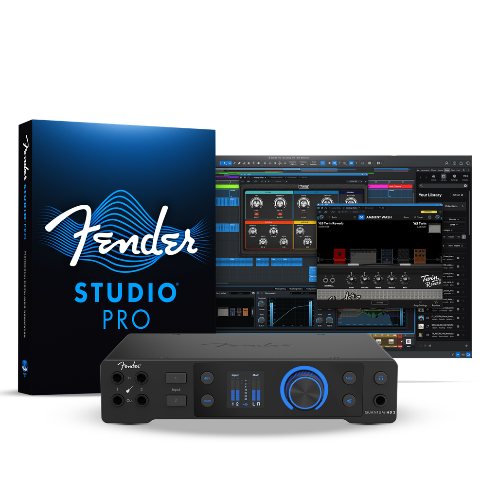 Fender Quantum HD 2 USB-C Audio Interface