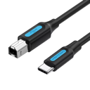 Vention	USB C to USB 2.0 B kábel, 2m (CQUBH)
