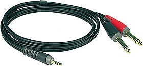 Klotz 3,5 Jack - 2x6,3 Jack 6m