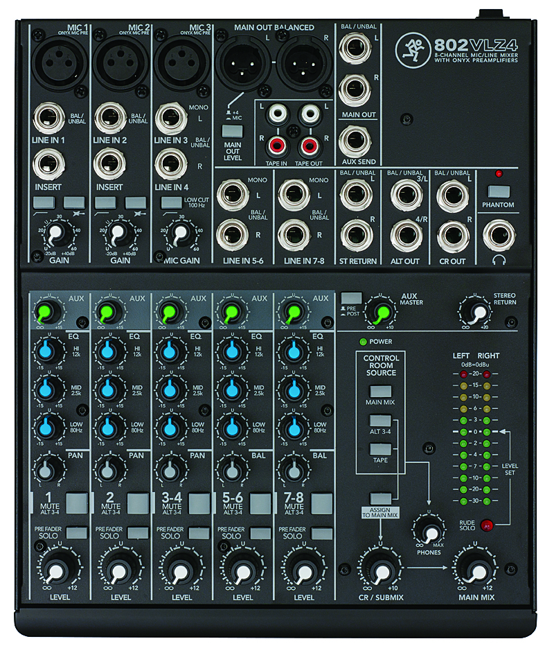 Mackie 802 VLZ4 Mixer