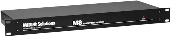 M8 (8 bemenetes MIDI Merger)