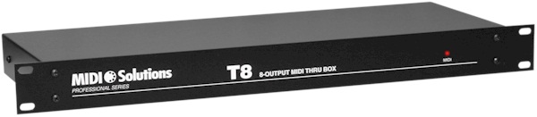 MIDI Solutions T8 (8 Output Thru Box)