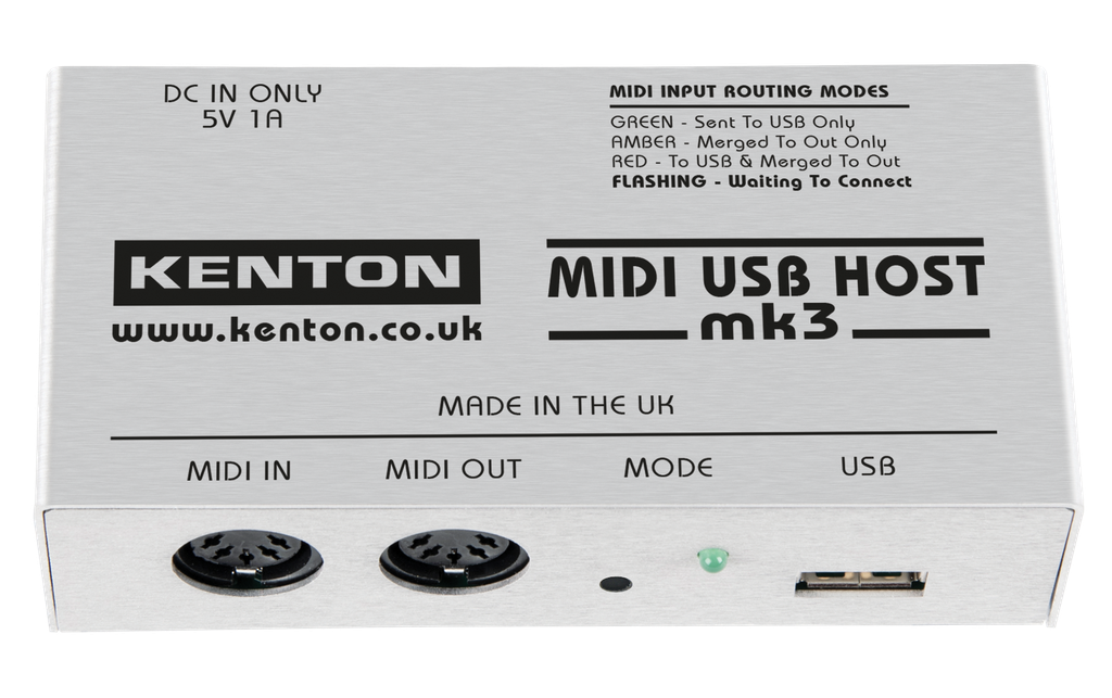 Kenton MIDI USB Host