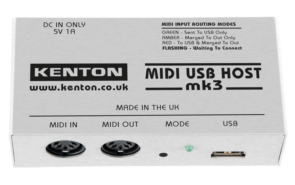 MIDI USB Host