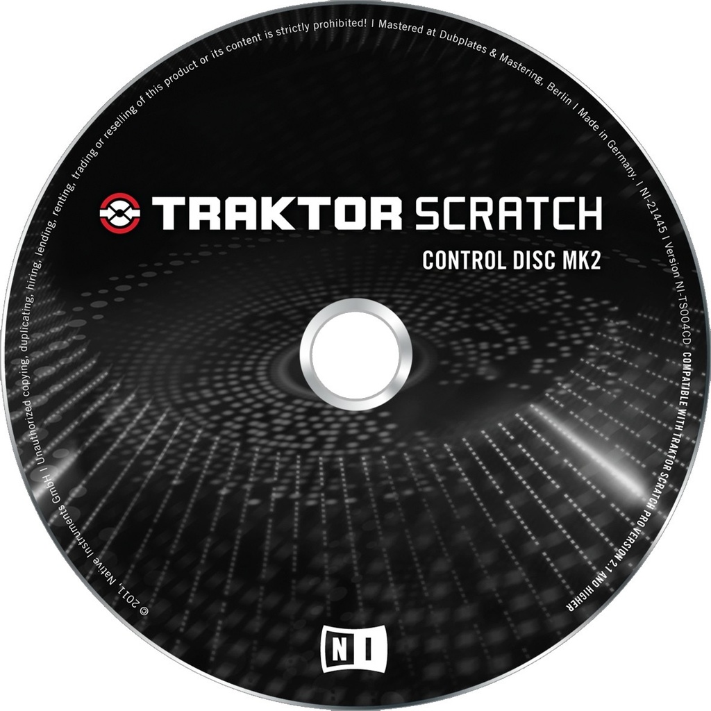 Traktor Scratch CD MK2