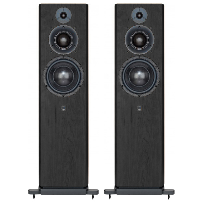 ATC SCM40 Tower (Black Ash)