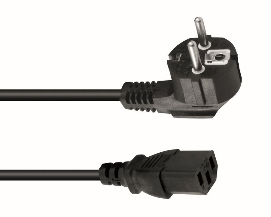Noname Tápkábel 230v 1.8m IEC C13