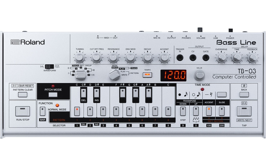 Roland TB-03 Boutique Basszus szintetizátor