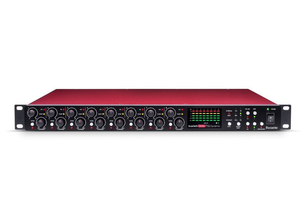 Focusrite Scarlett OctoPre Dynamic