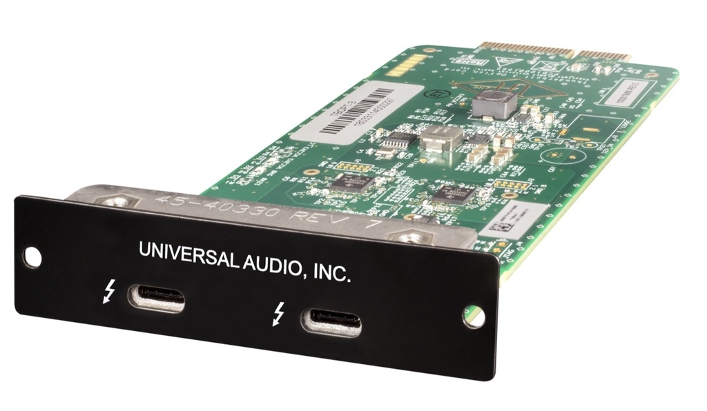 Universal Audio Apollo Thunderbolt 3 Option Card