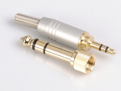 WORLDMIX 3,5 mm jack dugó 6,3 mm-es átalakítóval