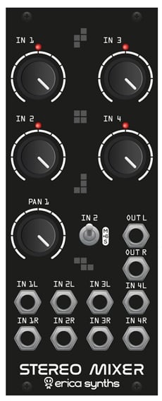 Erica Synths Drum Stereo Mixer (Utolsó akciós darab)