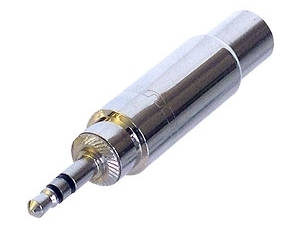 Neutrik REAN NYS227 - 6.3 mm Jack TRS - 3.5mm Jack TRS átalakító