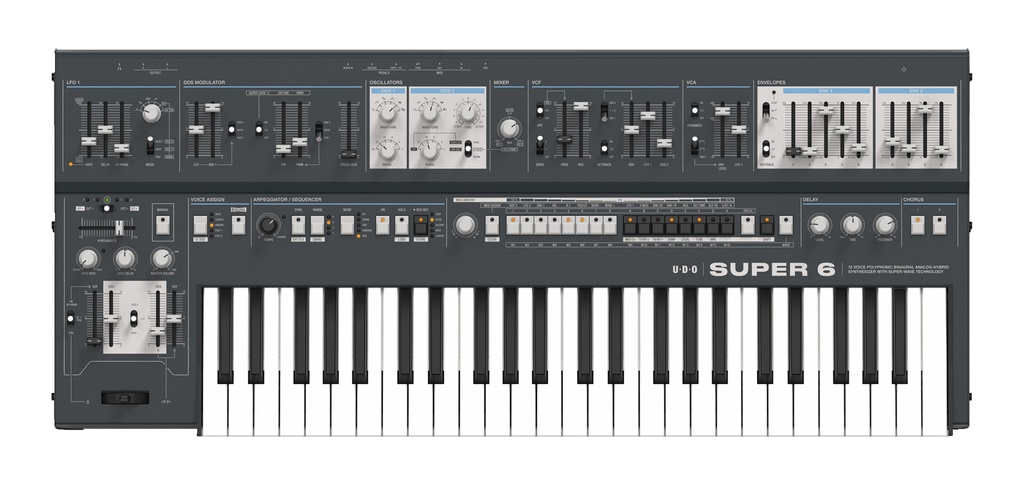 UDO Audio Super 6 (Black) (Utolsó akciós darab)