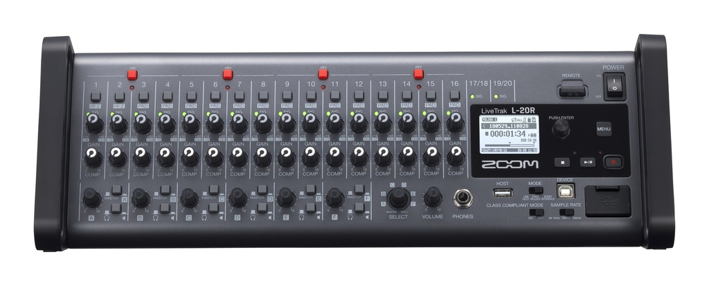 Zoom LiveTrak L-20R