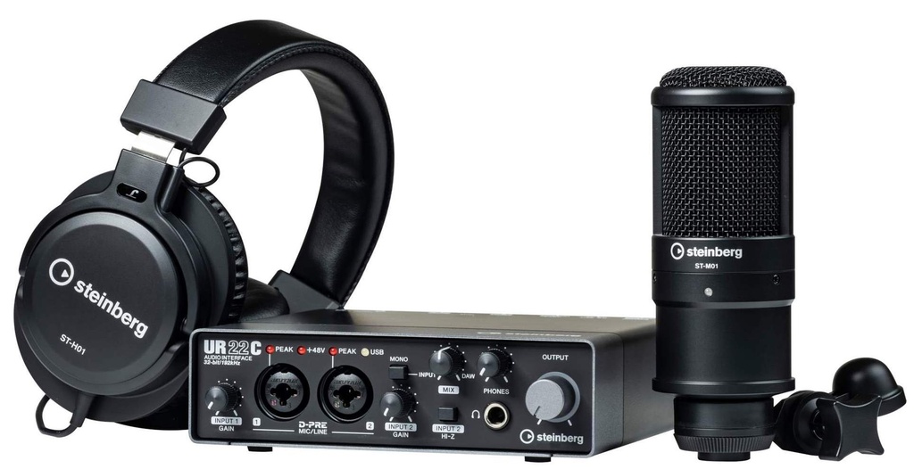 Steinberg UR22C Recording Pack