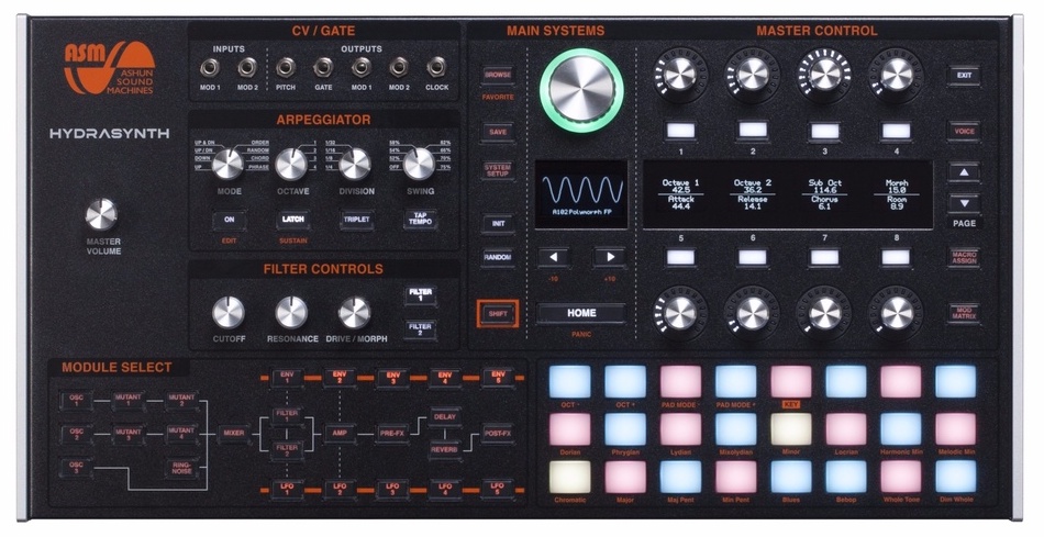 ASHUN SOUND MACHINES Hydrasynth - Desktop/Rack