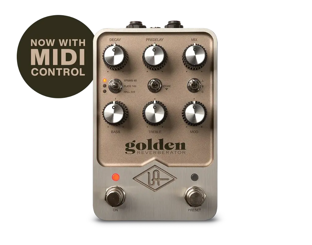 Universal Audio UAFX Golden Reverberator