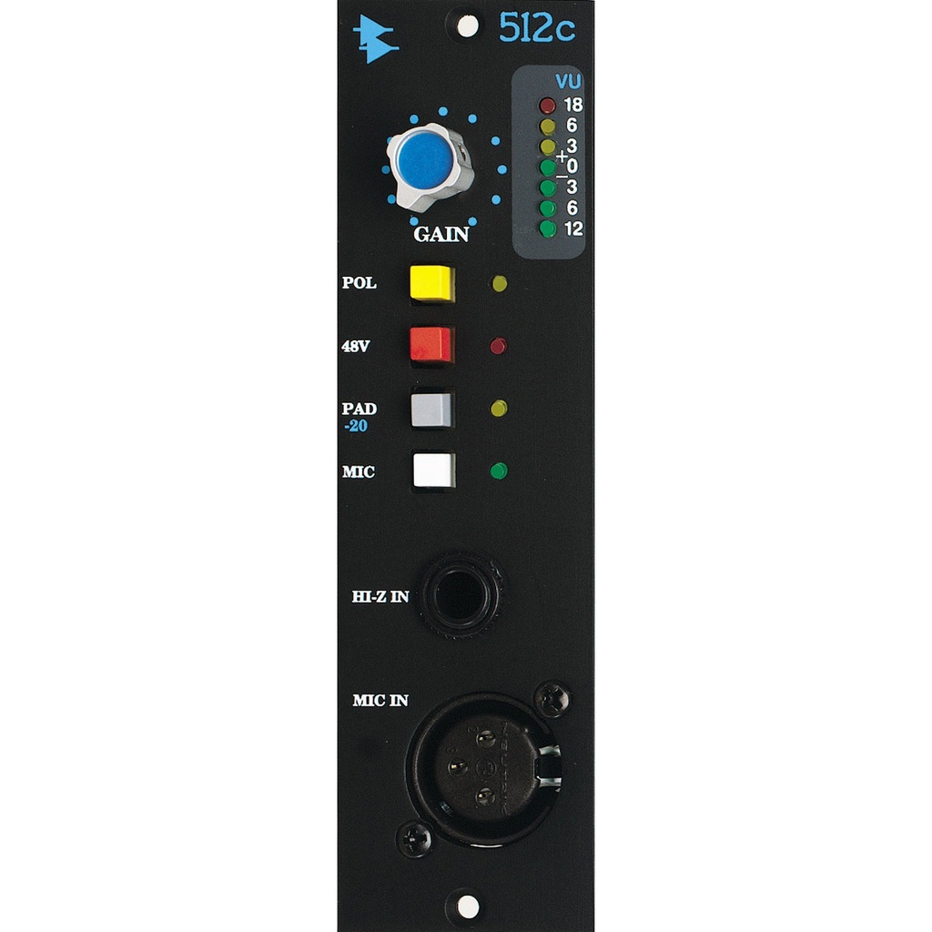 API 512C mic preamp