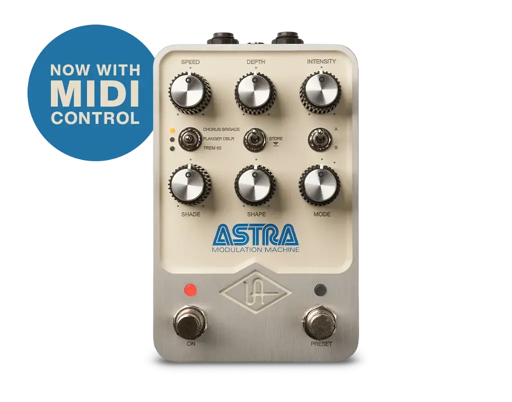 Universal Audio UAFX Astra Modulation Machine