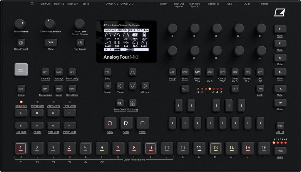 Elektron ANALOG Four MK2 Black