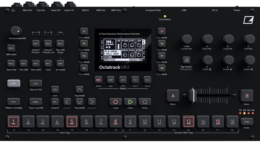 Elektron Octatrack DPS-1 MK2 Black