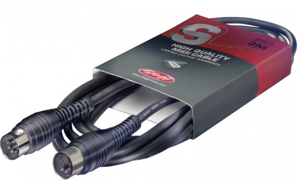 Stagg SMD1 E 1m MIDI kábel