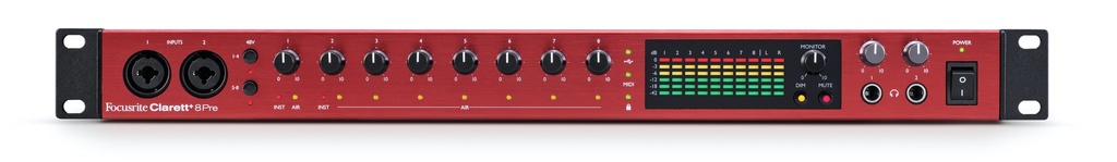 Focusrite Clarett+ 8Pre