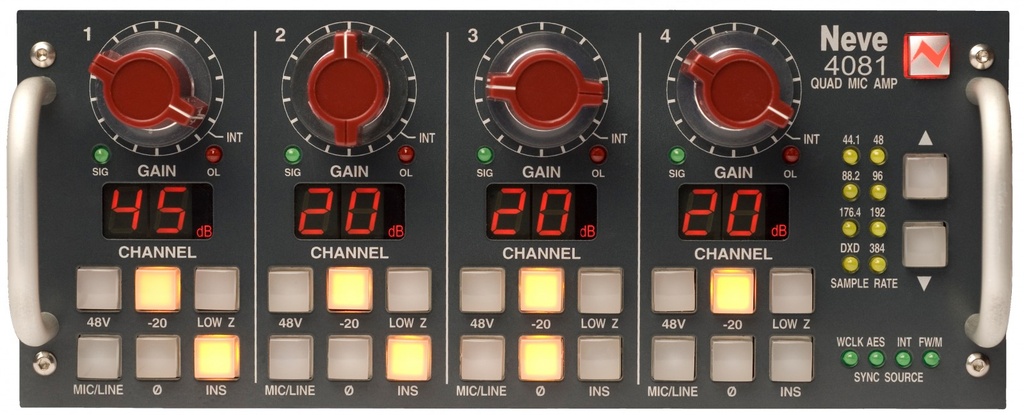 AMS-Neve 4081 Quad Mic Preamp